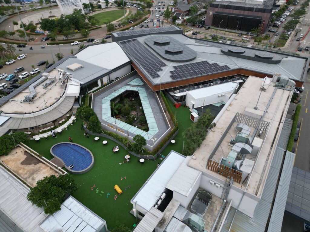 425 kWp On Grid at Central Market PIK Jakarta Utara