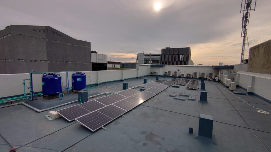 11,88 kWp On-Grid at BCA KCU Blok A Cipete, Jakarta Selatan