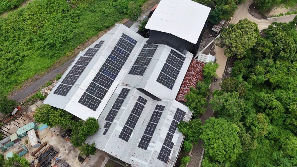 176,6 kWp On-Grid at Wooden Fish Village Phase II